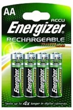 Ostatní - Baterie Energizer AA tužková nabíjecí 4ks/bal.