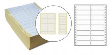 Ostatní - Etikety tabelační 36x102 mm široké