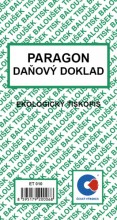 Ostatní - Paragon daňový doklad Baloušek ET010 nepropisující