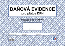 Ostatní - Daňová evidence pro plátce DPH A4 Baloušek ET330