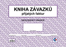 Ostatní - Kniha závazků došlých faktur A4 Baloušek ET340