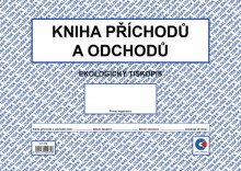 Ostatní - Kniha příchodů a odchodů A4 Baloušek ET372