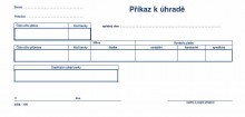 Ostatní - Příkaz k úhradě 1/3 A4  propisujicí mSk 101