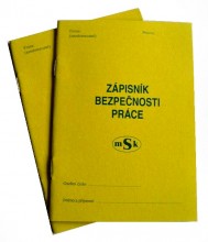 Ostatní - Zápisník bezpečnosti práce A6 mSk 215