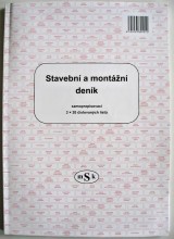 Ostatní - Stavební deník propisujicí mSk 401