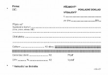 Ostatní - Pokladní doklad univerzální propisujicí mSk 57