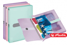 Herlitz - Box na spisy A4/4 PP lila