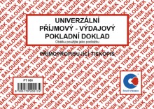 Ostatní - Pokladní doklad univerzální A6 NCR Baloušek PT060