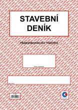 Ostatní - Stavební deník A4 NCR Baloušek PT255